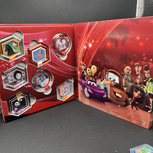 TARGET‎ Exclusive Disney Infinity Album Series 2 w 23 Power Discs COMPLETE SET - Picture 4 of 12